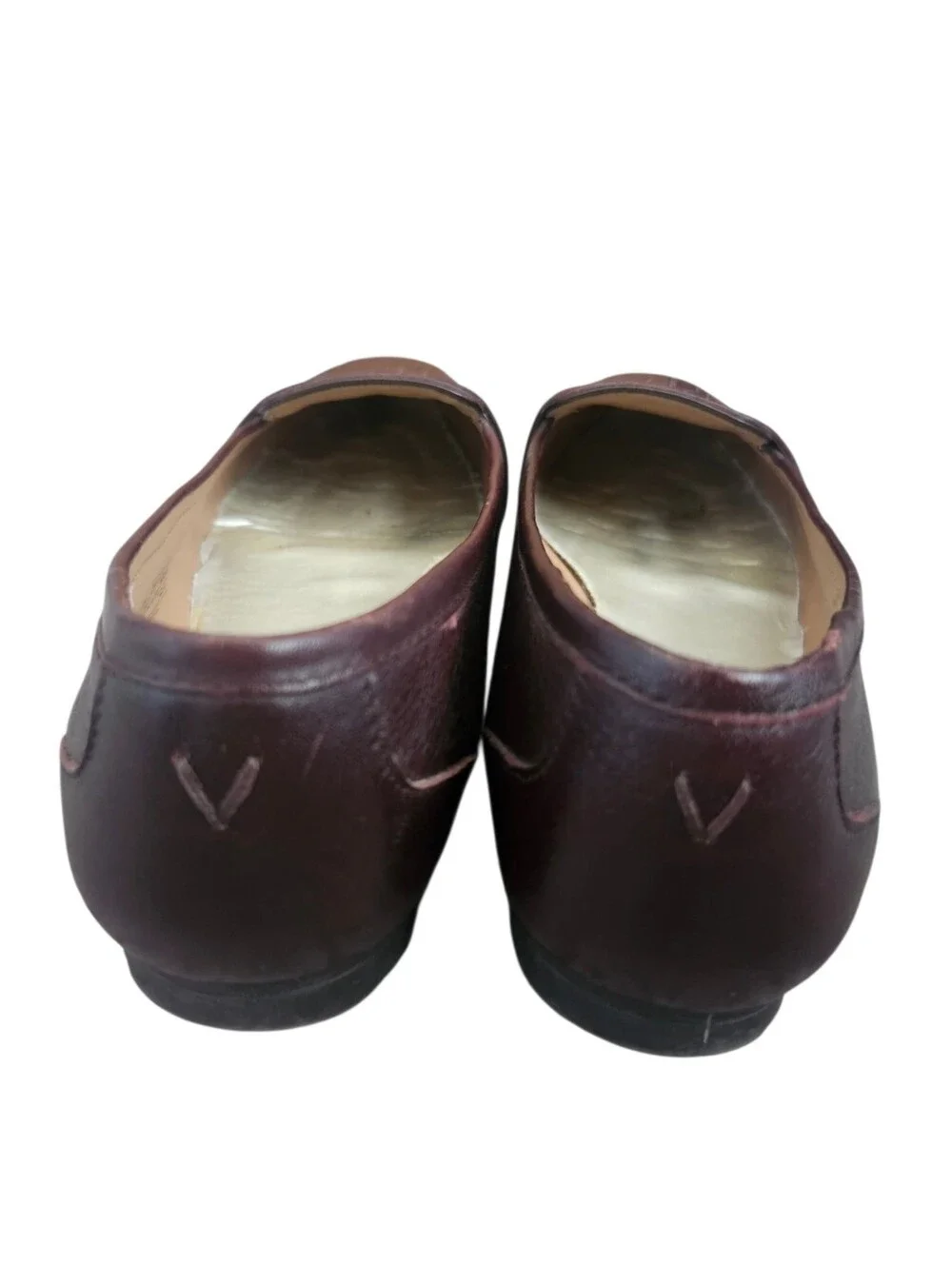Vionic Savannah Penny Loafers Womens Size‎ 6.5 Brown Leather Flats Classic Shoes